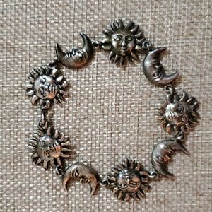 925 Sun and Moon Bracelet